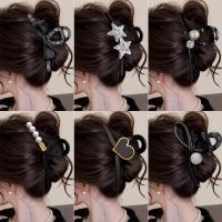 ราคา คลิปหนีบผม สีดำ สำหรับผู้หญิง ปริมาณผมขนาดใหญ่ คลิปฉลาม (1732064313454004412)
