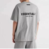 ราคา เสื้อยืดโลโก้ FOG FEAR OF GOD ESSENTIALS 22SS Flacking พร้อมโลโก้ (1731597664940950743)