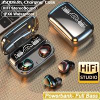 ราคา หูฟังบลูทูธ, M10 TWS, ฟังก์ชั่น 2 in 1 (หูฟังและพาวเวอร์แบงค์), บลูทูธ 5.3, พร้อมไมโครโฟน, เพลงสเตอริโอ, ชุดหูฟังหูฟังไร้สาย (1730531419905100038)