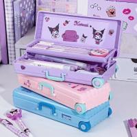 ราคา NIKO กล่องดินสอ เครื่องเขียน อเนกประสงค์ จุของได้เยอะ ลาย สองชั้น สําหรับเด็ก Sanrio Kuromi Melody Cinnamoroll (1730762250857581550)