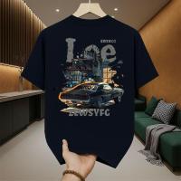 ราคา เสื้อยืดผู้ชายเท่ๆ สกรีนลายแฟชั่นหน้า-หลัง oversize t-shirt เสื้อยืดคอกลม-แขนสั้น เสื้อยืดสตรีทแฟชั่นเมกาเท่ๆ โอเวอร์ไซส์ ผ้านุ่มยืดใส่สบาย (1731752133626727271)