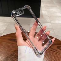 ราคา เคสโทรศัพท์สำหรับ iPhone 7 Plus และ iPhone 8 Plus กันกระแทกสี่มุม โปร่งใส SJDK (1731730770258134991)