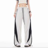 ราคา กางเกงวอร์มสั้น ลายทาง สไตล์อเมริกันเรโทร แห้งเร็ว สำหรับผู้ชายและผู้หญิง สตรีท ทรงหลวม มีเชือกผูก กางเกงตรง สีดำและสีขาว ประกบ กางเกงขายาวลำลอง YK37 มีไซส์ M-3XL [COD] (1731094100556942125)