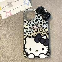 ราคา เคสโทรศัพท์, สำหรับ iPhone 16 15 14 13 12 11 Pro Max X Xr Xs Max 7 8 Plus SE2020, Ins ลายเสือดาวแมว KT เพชรโบว์ใสปกอ่อน (1731638806846081066)
