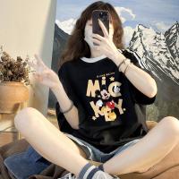 ราคา [COD] เสื้อยืดทูโทน เสื้อยืดแฟชั่น เสื้อโอเวอร์ไซส์ T-shirt เสื้อยืดคอกลมลายเท่ๆน่ารักใส่สบายมากไม่ละคายเคืองผู้หญิงผู้ชายใส่ได้ LLL8321 เนื้อผ้านุ่มระบายอากาศดี unisex เสื้อยืดผู้ชายเท่ๆ oversize เสื