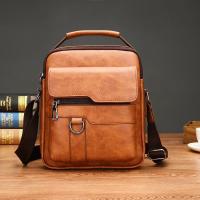 ราคา กระเป๋าสะพายข้างผู้ชาย หนัง PU ดีไซน์หลายชั้น กระเป๋าสะพายไหล่ สำหรับเด็กผู้ชาย กระเป๋าเก็บของกลางแจ้ง กระเป๋า Messenger ความจุขนาดใหญ่ (1730044542044178574)