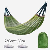 ราคา [แถมฟรีกระเป๋าและเชือก] เปลสนามเดินป่า เปล เปลญวน 260*130cm เปลยวน เปลญวนแคมป์ปิ้งกลางแจ้ง เปลเดินป่า ขนาดใหญ่ (1732146071551837293)