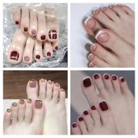 ราคา เล็บปลอมกันน้ำ 24 ชิ้น แถบเล็บปลอม เล็บเพ้นท์ เล็บปลอมสำเร็จรูป กันน้ำ ใช้ซ้ำได้ (1730943480807000087)