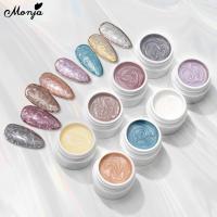 ราคา เพ้นท์เล็บยูวีเจล, Monja, 5ml, สำหรับเอฟเฟกต์ 3D เชลล์ด้าย, ไข่มุกและเป็นประกาย, แช่ออก, เหมาะสำหรับร้านเสริมสวยและการออกแบบเล็บ DIY ที่บ้าน, เครื่องมือออกแบบ (1731311465976400705)