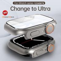ราคา กรอบฝาครอบกระจกนิรภัย, เคส, เข้ากันได้กับ Apple Watch 10, 9, 8, 7, 6, 5, 4, 3, 2, 1, 46mm, 45mm, 44mm, 41mm, 40mm, 42mm, 38mm, อัพเกรดรูปลักษณ์, เข้ากันได้กับ Ultra ขนาด 49mm (1731105435053033800)