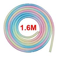 ราคา สายชาร์จ USB สีเลเซอร์, 1 ม้วน, ความยาว 1.6 ม., ป้องกันการพันกัน, ป้องกันสปริง, สายไฟ, สายหูฟัง, ม้วนเก็บ (1731497967015791222)