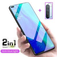 ราคา ฟิล์มกันรอยกระจกนิรภัยป้องกันแสงสีฟ้าสำหรับ OPPO Reno 4 3 Pro 2 2F 10x Zoom A93 A53 A92 A52 A91 A31 A12 A12e A9 A5 2020 ฟิล์มกันรอยเลนส์กล้อง (1729605023401020369)
