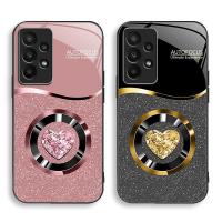 ราคา เคสโทรศัพท์แก้วซิลิโคนใส, เข้ากันได้กับ Galaxy A23 5g, ทันสมัย, เคสแก้วรูปหัวใจเพชรรูปหัวใจ, พร้อมการออกแบบกลิตเตอร์ (1731194101544551573)