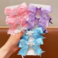ราคา กิ๊บติดผมลายการ์ตูน สำหรับเด็ก Sanrio ดีไซน์โบว์สุดน่ารัก สำหรับเด็กผู้หญิง ผ้าโพกศีรษะ Kuromi เหมาะสำหรับสาวน้อย เครื่องประดับผมหน้าม้า (1730806226997708982)