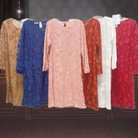 ราคา มินิเดรสลายลูกไม้ดอกกุหลาบ งานจริงสวยมาก ลม10 (1732002956492704028)