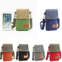 ราคา กระเป๋าสะพายผ้าแคนวาส มาใหม่ ความจุมาก สามชั้น พร้อมกระเป๋าโทรศัพท์ สีประกบ กระเป๋าสะพายข้าง สำหรับผู้หญิง , (1730304612274113078)