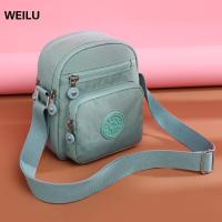 ราคา กระเป๋าสะพายข้างผู้หญิง ผ้าแคนวาส Weilu2023 มาใหม่ ทำจากผ้าไนลอนและผ้า Oxford กระเป๋าสี่เหลี่ยมเล็ก มีซิปปิด สายสะพายไหล่เดี่ยว กระเป๋า สะพาย (1731021910031239501)