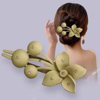 ราคา กิ๊บติดผมดอกไม้ เรียบหรู สำหรับผู้หญิง พลอยเทียมฝ้า กิ๊บปากเป็ด สไตล์ใหม่ กิ๊บหนีบผม แผ่นดอกไม้ (1732311912630748473)