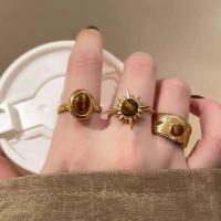 ราคา ชุดแหวน แฟชั่นเกาหลี สร้อยข้อมือหิน ตาเสือ ดอกทานตะวัน สีทอง สำหรับผู้หญิง ของขวัญเครื่องประดับ (1731970932043319605)