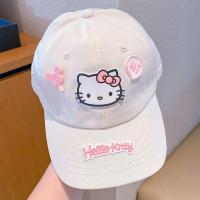 ราคา หมวกเบสบอลเด็ก Sanrio สำหรับเด็กผู้หญิง ฤดูใบไม้ผลิและฤดูร้อน ดีไซน์การ์ตูน Hello Kitty หมวกปากเป็ดใหม่ หมวกกันแดด 2025 (1732321306125305144)