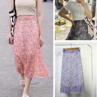 ราคา กระโปัรงยาวปานกลาง กระโปรงผ้าชีฟองยาวเลยเข่า ใส่ทำงาน ใส่เที่ยว ผ้าพริ้วเนื้อผ้าชีฟอง กระโปรงชีฟองผู้หญิง Clothing เสื้อผ้า Women Lady Skirt (1729647605712521293)