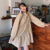 ราคา IT055 TARA Dress ชุดมินิเดรส คอปกเชิ้ต แขนยาว มียางจั๊มที่ปลายแขน แต่งระบายเป็นชั้นๆ ผ้าไหมอิตาลีอย่างดี ใส่สบาย ไม่ร้อน (1729551520376064861)