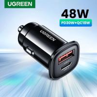 ราคา UGREEN Car ที่ชาร์จแบตในรถแบบเร็ว, พอร์ตคู่ PD30W และ QC18W, สีดำ, รถยนต์ SKU: 90848 (1729588297952037469)