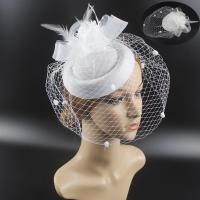 ราคา หมวก Fascinators, สำหรับผู้หญิง, งานเลี้ยงน้ำชายามค็อกเทล, ตาข่ายขนนกและดอกไม้ Sinamay, ที่คาดผมและกิ๊บติดผม, หมวก Fedoras (1731152820745373785)