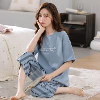 ราคา ชุดนอนฤดูร้อนสำหรับผู้หญิง, กางเกงขาสั้นฤดูร้อน, แขนสั้น, เหมาะสำหรับวัยรุ่น, มาใหม่, ขนาดใหญ่, ชุดนอนแขนสั้น, 2025 สำหรับผู้หญิง (1732085873312696254)