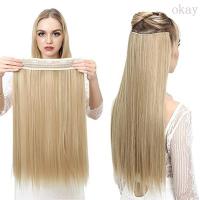 ราคา คลิปตรงยาวในเส้นเดียว การเชื่อมต่อ Syineh 5 คลิป วิกผมสีบลอนด์ hcut สีดำ (1729649944244816253)