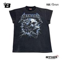 ราคา BTHD เสื้อยืด METALLICA ทรงโอเวอร์ไซส์คอฟิต (1731435512272422546)