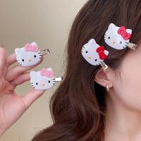 ราคา กิ๊บติดผม Hello Kitty วัสดุผ้ากำมะหยี่ สำหรับผู้หญิง มีโบว์ กิ๊บข้าง เหมาะสำหรับทรงผม กิ๊บติดผม กิ๊บหนีบผม กิ๊บหนีบผม กิ๊บหนีบผม กิ๊บหนีบผม (1731058217755838588)