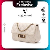 ราคา vogue vaut（026）กระเป๋าสะพายไหล่ แฟชั่นอเนกประสงค์ กระเป๋าสายโซ่ ดีไซน์ใหม่ล่าสุด สไตล์มินิมอล (1731385440881706349)