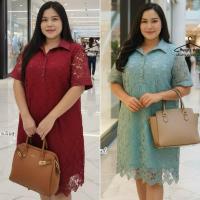 ราคา ชุดเดรสลูกไม้คอปกผ้าลินิน รหัส ป 102 ชุดเดรสลูกไม้งานบวช งานบุญ งานแต่ง เดรสลูกไม้สาวอวบอ้วน ธรรมดา ผู้หญิง Clothing Outfits Dress เสื้อผ้า (1729785529242782010)