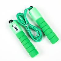 ราคา เชือกกระโดด สีเขียว สีแดง สีฟ้า สีส้ม ที่จับกันลื่น เชือกกระโดดนับ เชือกถัก PVC เชือกกระโดด เชือกกระโดดฟิตเนส มาใหม่ (1729983537607116875)