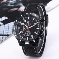 ราคา นาฬิกาควอทซ์สำหรับผู้ชาย, แฟชั่นลำลองกีฬา, นาฬิกาผู้ชาย, เหมาะสำหรับเป็นของขวัญ, สายซิลิโคนถ่านกัมมันต์, นาฬิกาข้อมือเรืองแสง, HT (1729730046606936763)