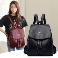 ราคา กระเป๋าเป้ เนื้อหนังแท้ สำหรับผู้หญิง มาใหม่ อเนกประสงค์ ความจุมาก ทันสมัย วัสดุหนังนิ่ม อินเทรนด์ กระเป๋าเป้กันขโมย กระเป๋าเป้ ลา บูบู้ ผู้ หญิง (1732039820703663106)
