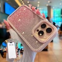 ราคา เคสโทรศัพท์เพชร สองด้าน สำหรับ iPhone 13, 14 Plus, 15, 16, 17Pro Max, สีไล่โทนสี, เคสพราว, เคสแข็ง, เข้ากันได้กับ iPhone 12, 11 (1731863308442961899)