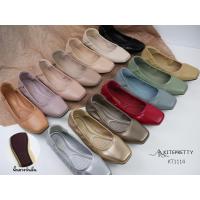 ราคา KT1114 Flat shoes รองเท้าไม่มีส้น ทรงหัวตัด พื้นยางกันลื่น (1731064603780156080)