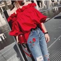 ราคา ปาดไหล่แขนยาว อกถึง 50 สาวอวบ สาวอ้วน ไซส์ใหญ่ ผู้หญิง Clothing เสื้อ (1731168328688175173)