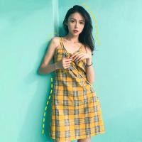 ราคา ชุดเดรสสั้นสายเดี่ยวลายสก๊อต เข้ารูป แต่งโบว์น่ารัก ผู้หญิง Outfits Dress Lady Women เสื้อผ้า (1729808264813512881)