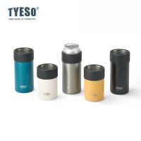 ราคา ถ้วยเบียร์, TYESO, การออกแบบกระป๋องโคล่าใหม่, ทำจากสแตนเลส 304, ฉนวนสุญญากาศผนังสองชั้น, แก้วน้ำเย็น (1732052632142907120)