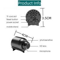 ราคา ล้องจิ๋ว1080P ความคมชัดสูงรักษาความปลอดภัยตรวจตรา WIFI เคลื่อนไหวมองเห็นกลางคืนตรวจจับจอระบบไร้สายขนาดเล็กกล้องถ่ายวิดีโอ camera control กล้องวงจรปิด ติด บ้าน โกทร กล้อง แอบถ่าย เนียน ๆ (1730400108304