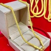 ราคา สร้อยคอหางกระรอก ลายเปีย 1 บาท 2 บาท 3 บาท 5 บาท ปั้มตะขอ แถมตะขอสำรอง 1 ตัวฟรี ใส่อาบน้ำได้ ไม่ลอก ไม่ดำ งานดีมีคุณภาพ มีใบรับประกัน1ปี (1731128793712134657)