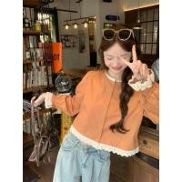 ราคา เสื้อเชิ้ต ลูกไม้ แขนสั้น และ แขนยาว สำหรับผู้หญิง ทรงหลวม และ ทรงสลิมฟิต เสื้อบาง เหมาะสำหรับฤดูใบไม้ร่วง Women Clothing (1731190556909537945)