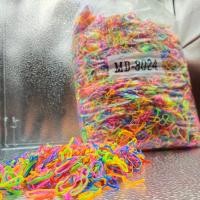 ราคา หนังยางรัดผมเด็ก กิโลละ 150 บาท(20,000เส้น) สี / ขาว / ดำ #หนังยางรัดผมจิ๋ว (1731857277397534164)
