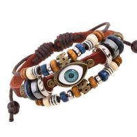 ราคา สร้อยข้อมือหนังถัก สไตล์โบฮีเมียน ข้อมือลูกปัดปรับได้ เชือกทอมือ เครื่องประดับชาติพันธุ์ หลายชั้น Unisex ของขวัญฮิปปี้ สำหรับผู้หญิงและผู้ชาย (1730111657081670536)
