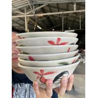 ราคา (6ใบ)(L)ชามตราไก่ 8 นิ้ว / ชามตราไก่ปากบาน / ถ้วยตราไก่ / Chicken Bowl 8" ออกใบกำกับภาษีได้ (1731676578359577441)
