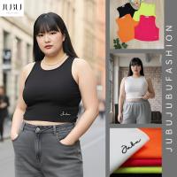 ราคา Ginny Crop Top (ไม่มีฟองน้ำ) เสื้อกล้ามครอปผ้าร่อง ปักโลโก้Jubu เสื้อสาวอวบไซส์ L/XL พร้อมส่ง #597 (1732390670458324512)