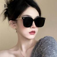 ราคา แว่นกันแดด โซ่ทอง ทรงเหลี่ยม โอเวอร์ไซส์ สำหรับผู้หญิง เหมาะสำหรับขับรถ ป้องกัน UV400 ป้องกันรังสี แว่นกันแดดฤดูร้อน แว่นตา (1730524627032640223)